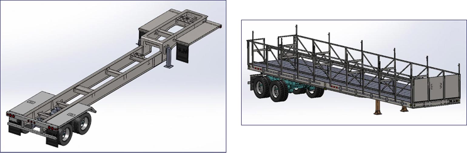 Custom trailers from Brumley Manufacturing